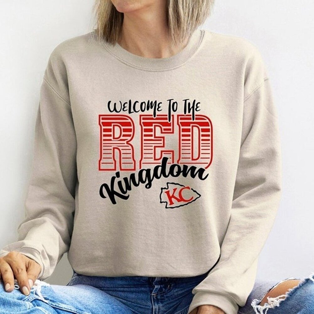 Vintage Kansas City Sweatshirt Retro NFL Crewneck Chiefs Football Fan Gift 79